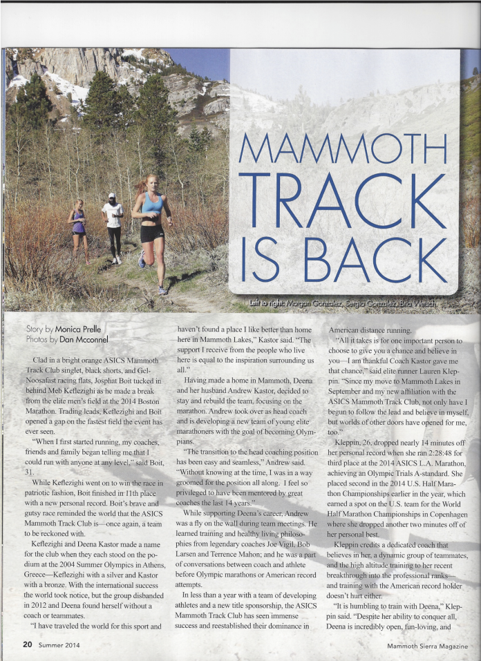 Mammoth Track is Back1