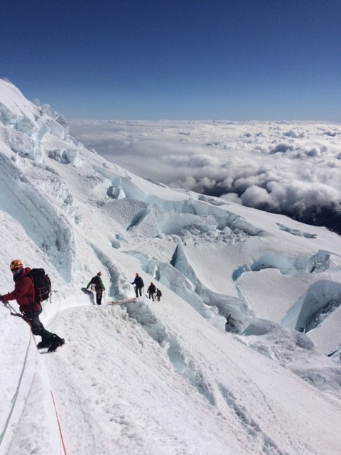 Be Unstoppable: Alden Mills, Navy SEAL And Founder Of Perfect Fitness, Summits 14,400 Foot Mt. Rainier
