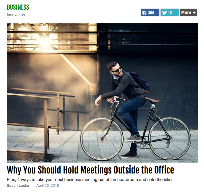 Why You Should Hold Meetings Outside The Office (via Success.com)