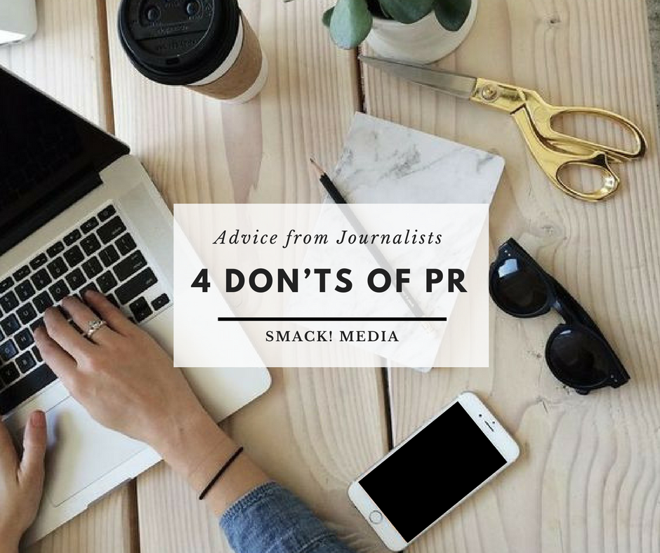 4 Don’ts Of PR – Advice From Journalists